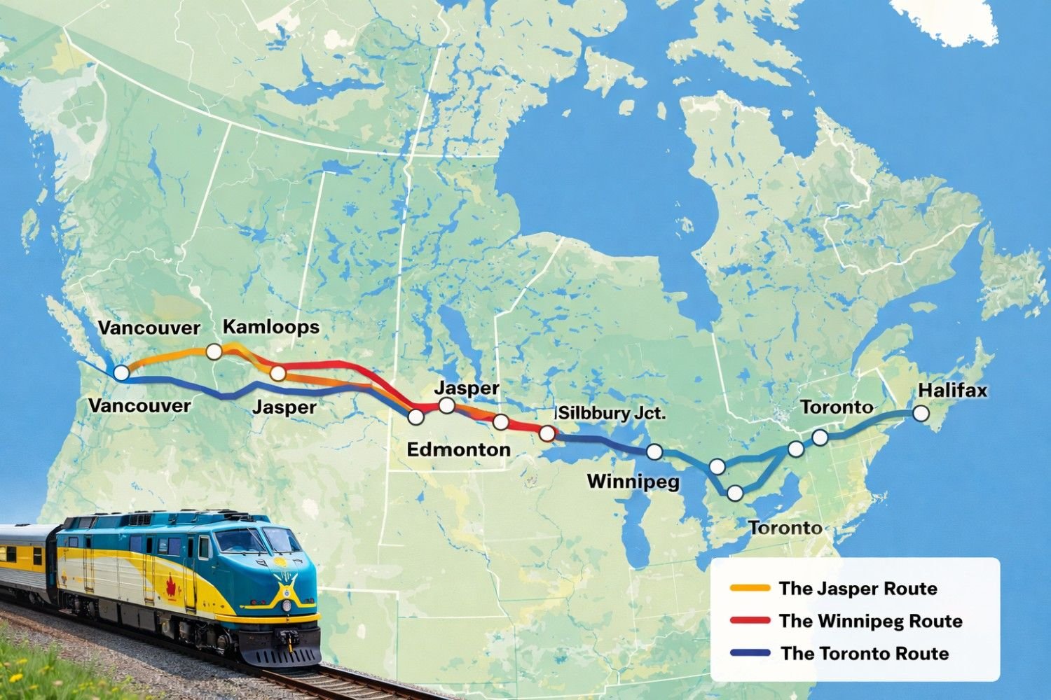 Canada Train Schedule, VIA Rail Schedule