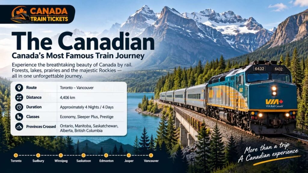 The Canadian Canada's Most Famous Train Journey