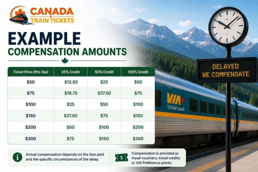 Example Compensation Amounts