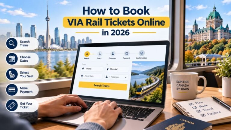 How to Book VIA Rail Tickets Online in 2026