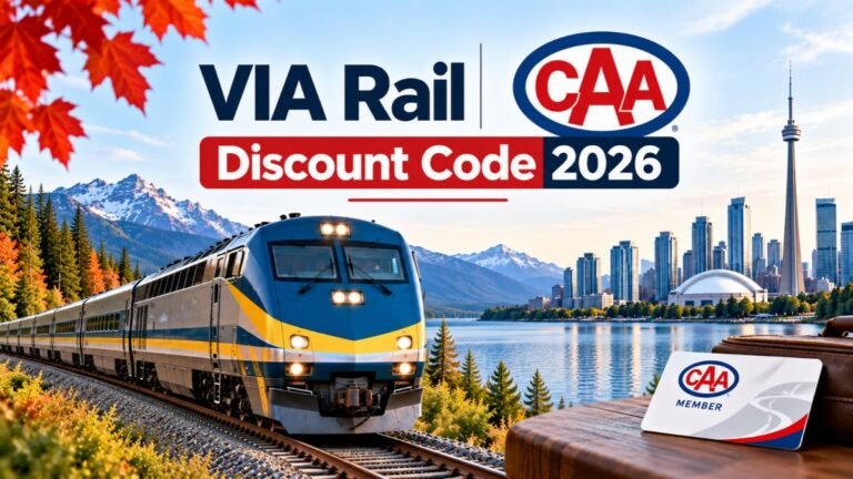 VIA Rail CAA Discount Code 2026