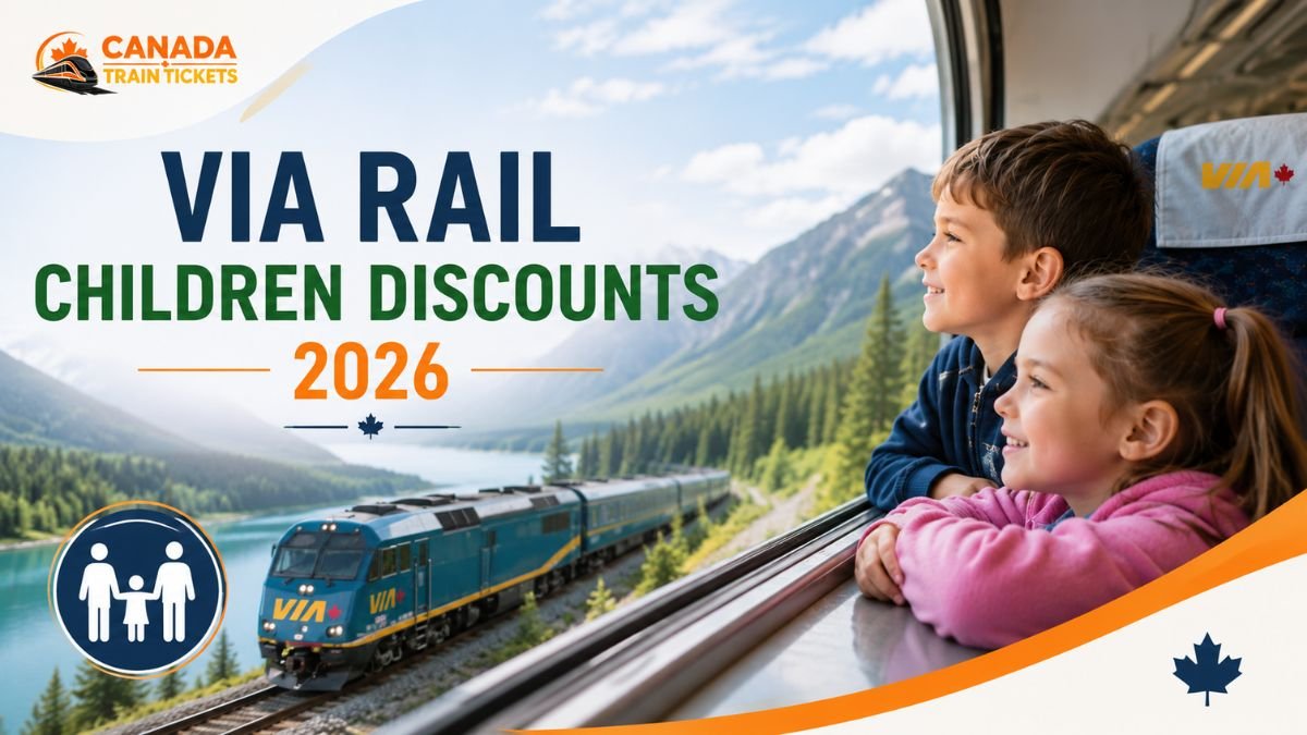 VIA Rail Children Discounts 2026