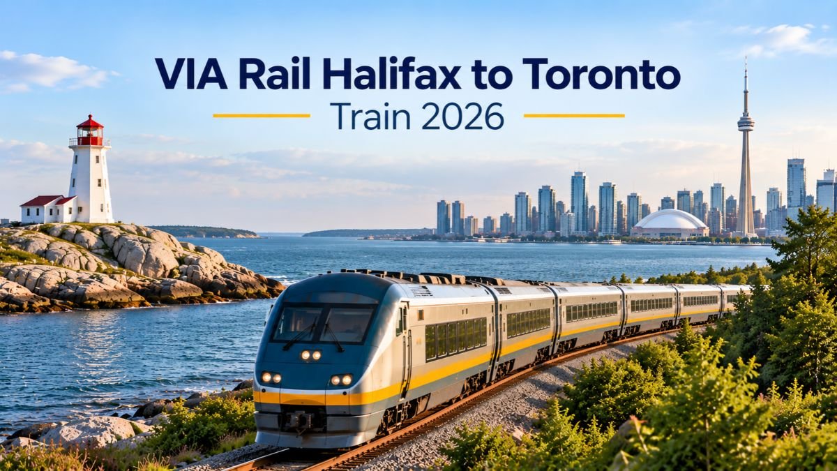 VIA Rail Halifax to Toronto Train 2026
