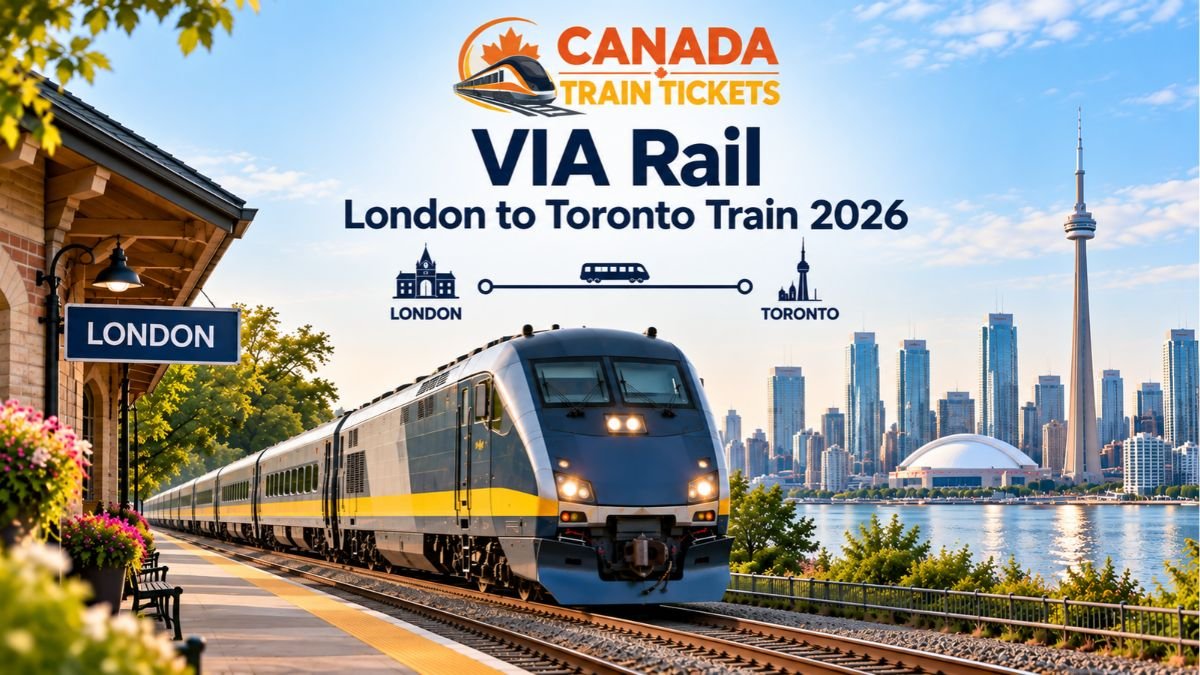 VIA Rail London to Toronto Train 2026