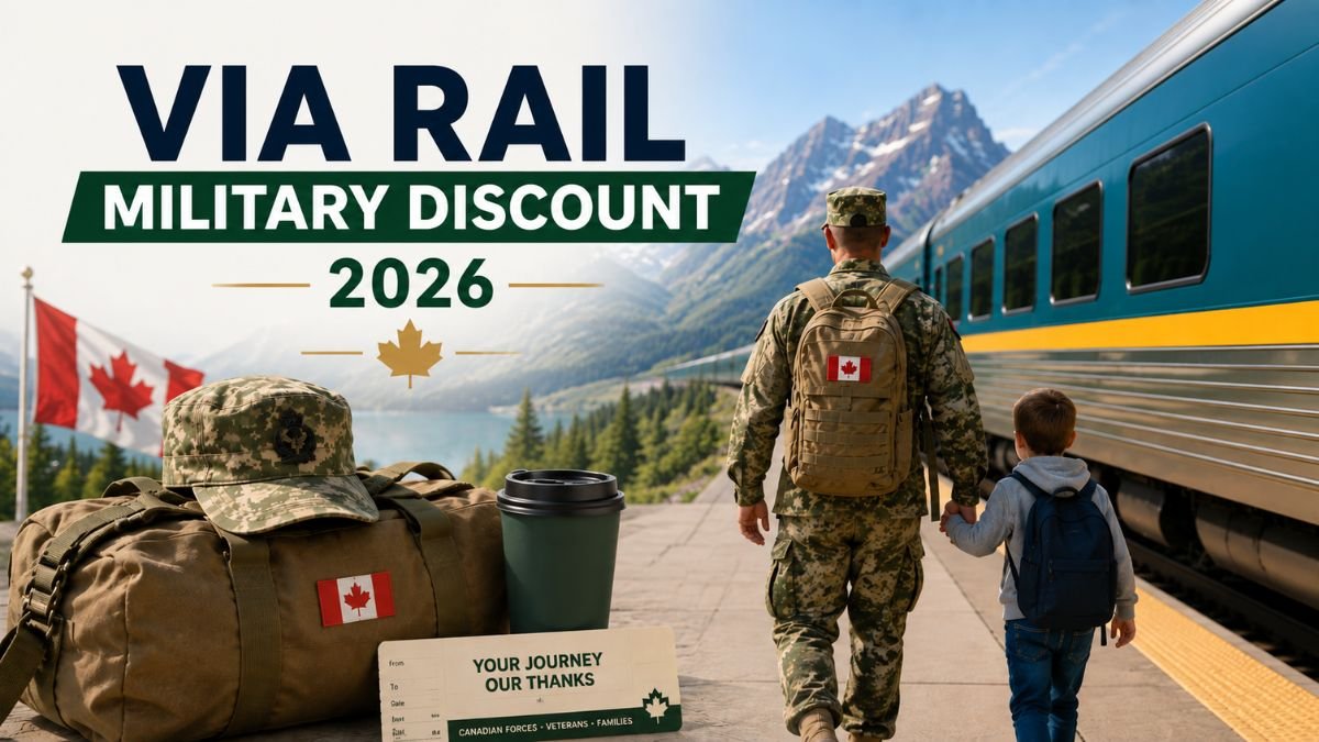 VIA Rail Military Discount 2026