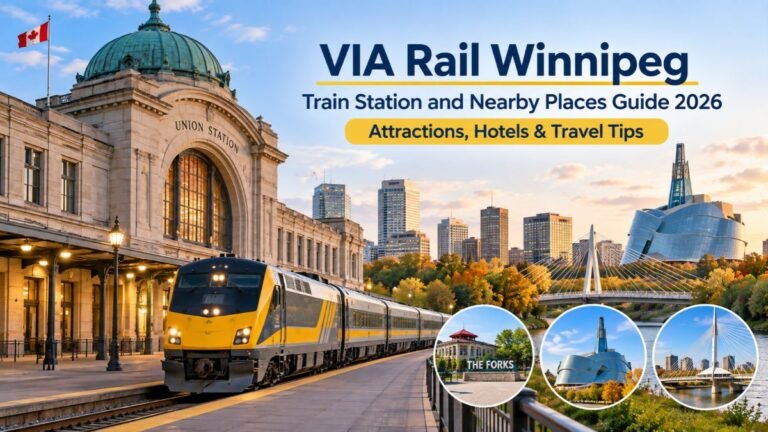 VIA Rail Winnipeg Train Station and Nearby Places Guide 2026