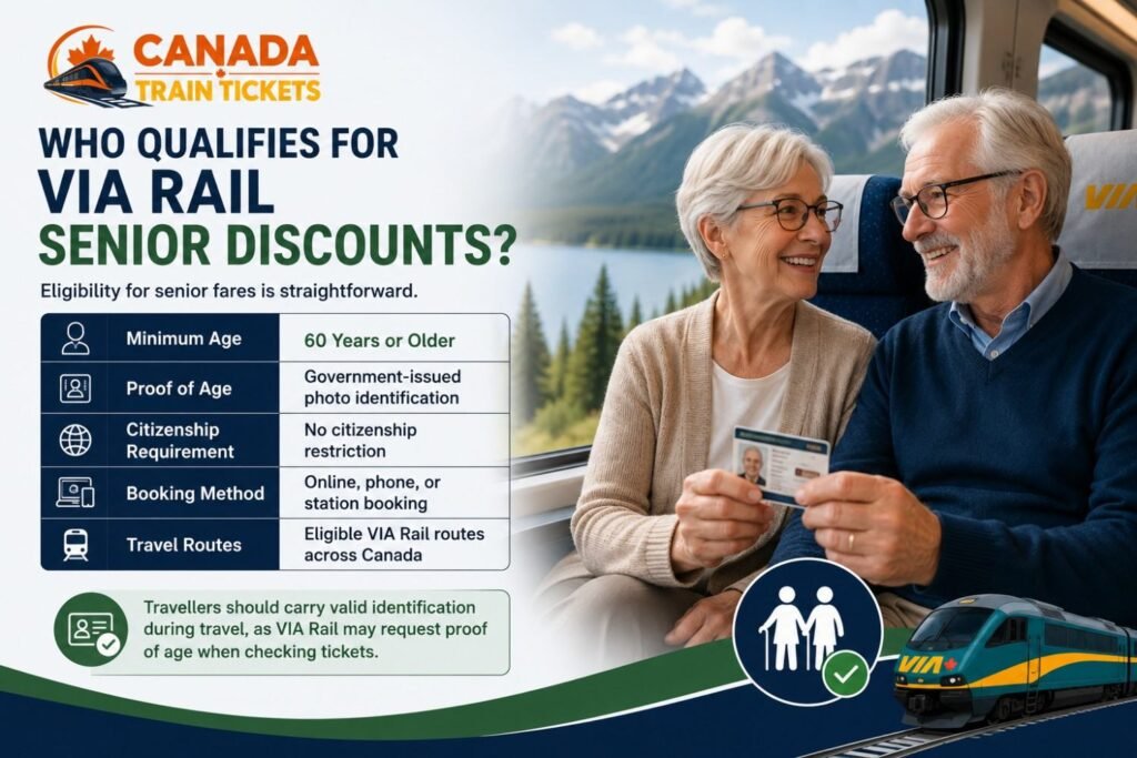 Who Qualifies for VIA Rail Senior Discounts