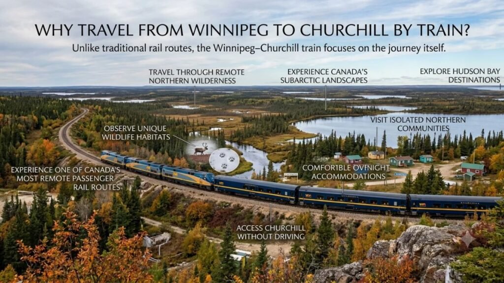 Why Travel from Winnipeg to Churchill by Train?