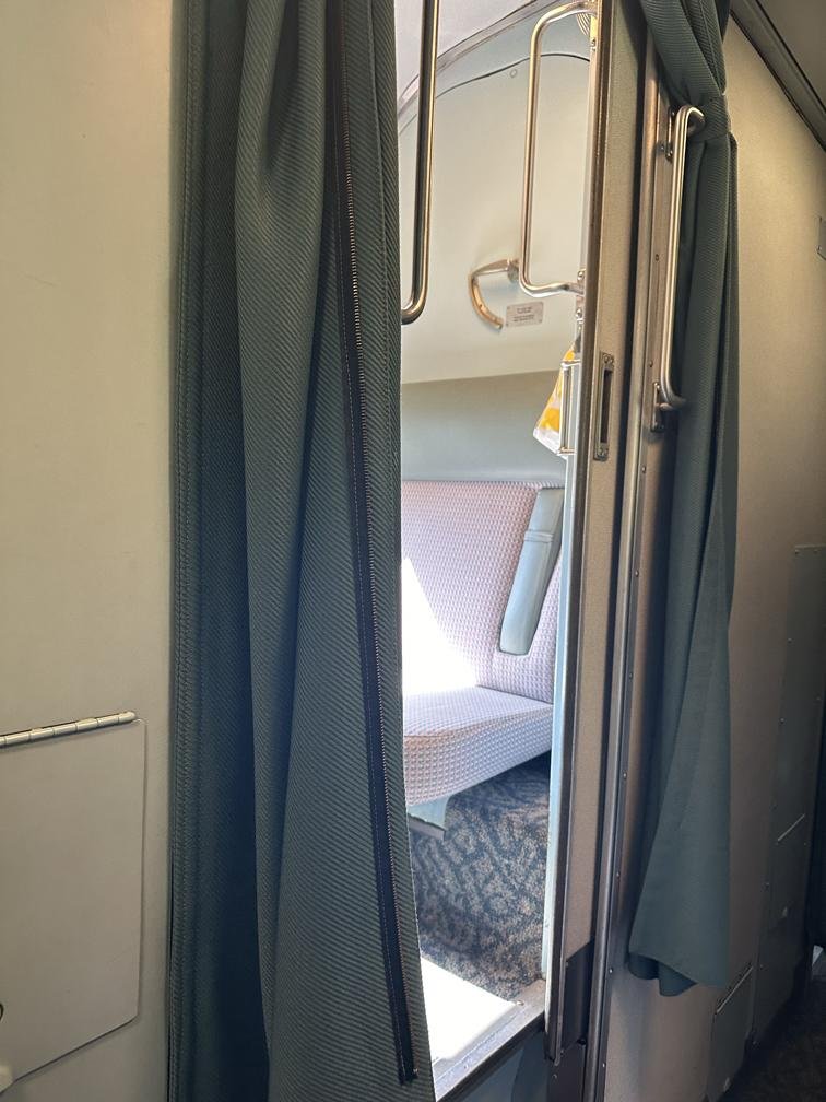VIA Rail Berth Privacy Curtains