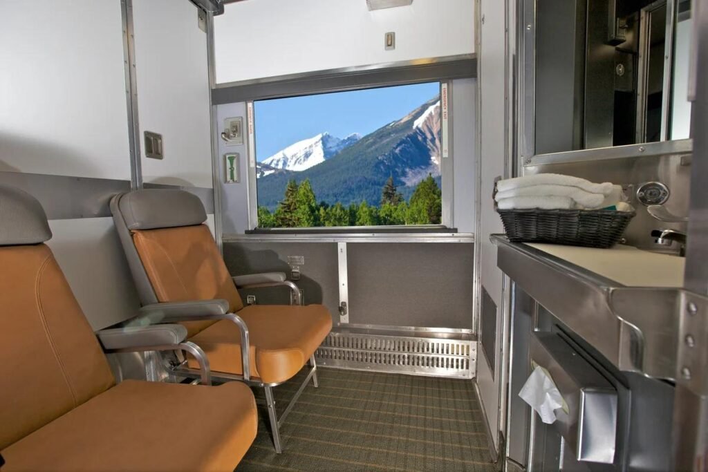 via rail berth seating daytime
